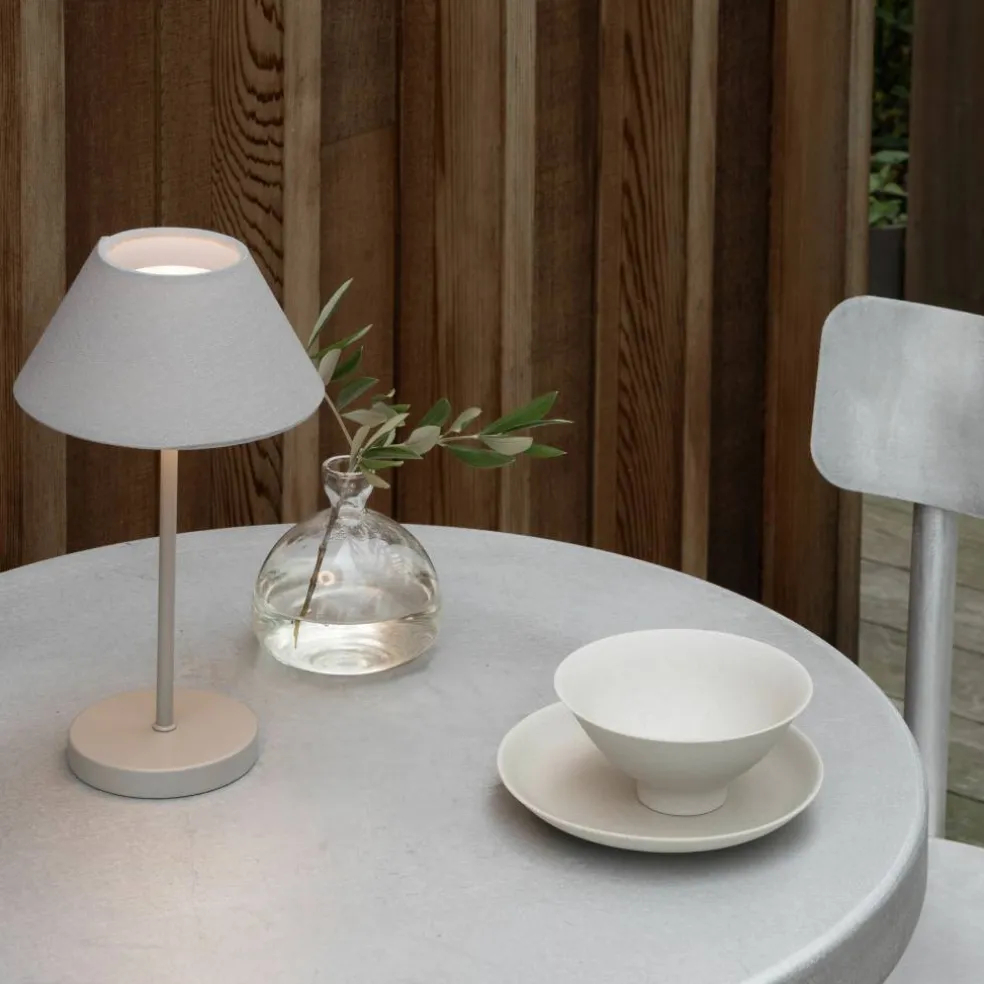 Teya bærbar bordlampe, offwhite