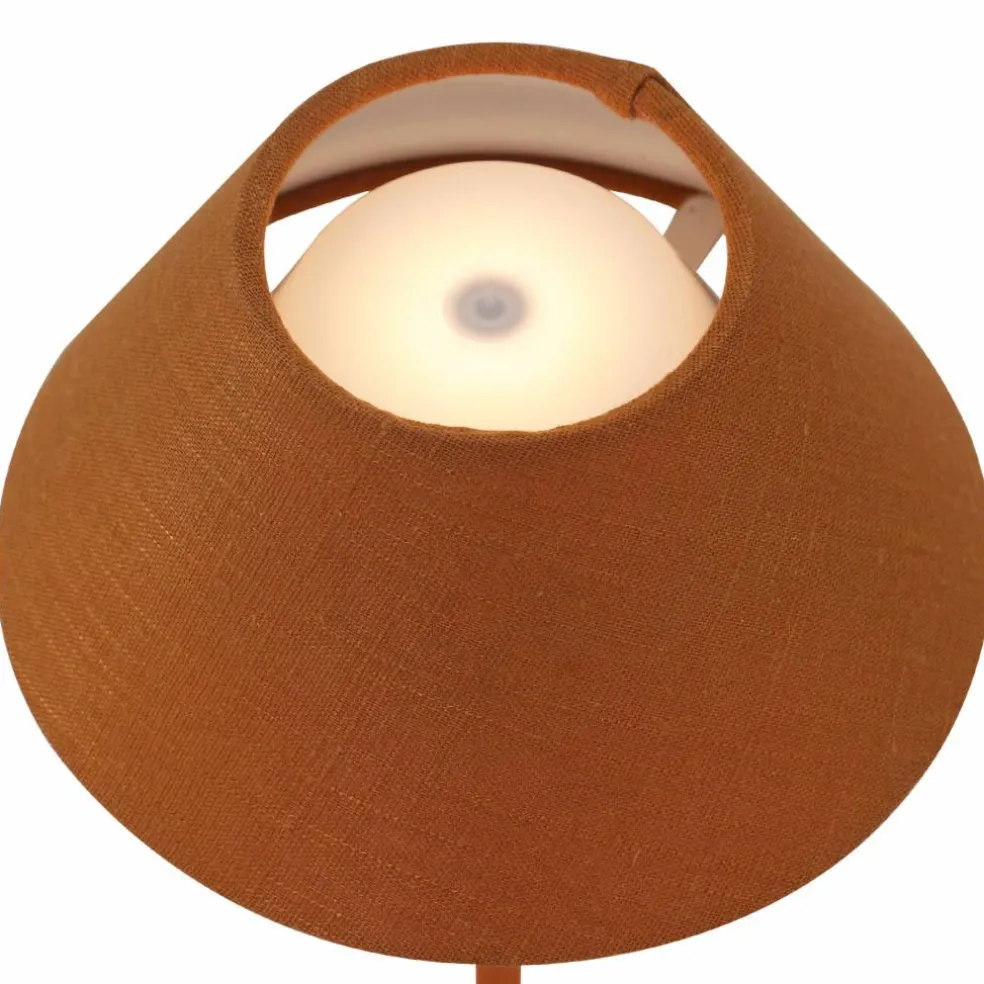 Teya bærbar bordlampe, terracotta