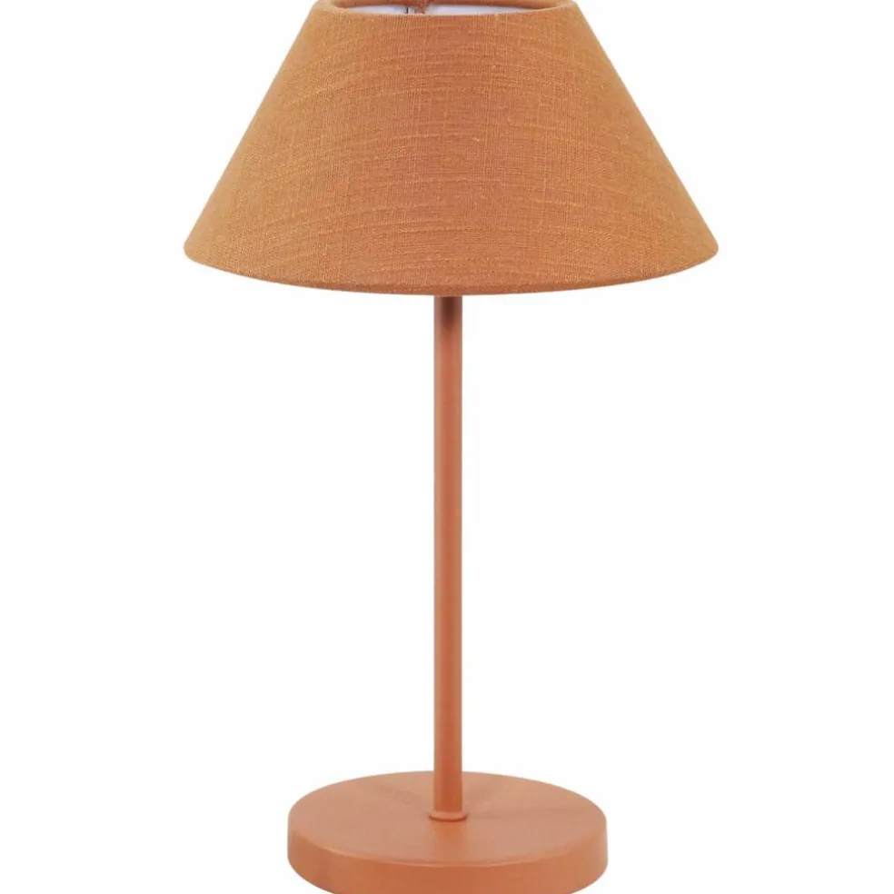 Teya bærbar bordlampe, terracotta