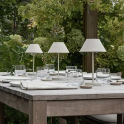 Teya bærbar bordlampe, terracotta