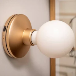 The Humble Bee vegglampe, beige