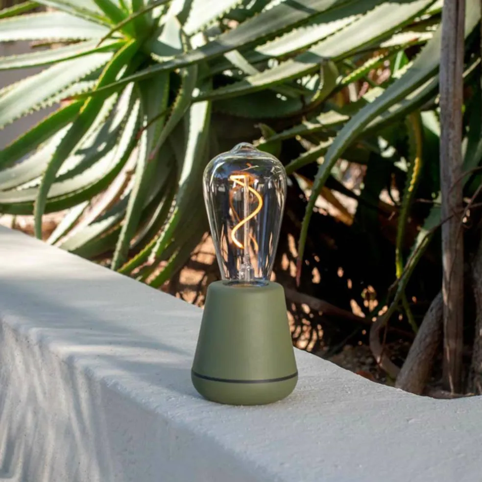 The Humble One bordlampe, black wood