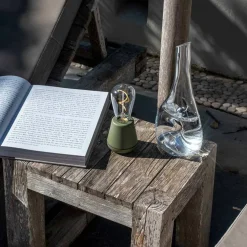 The Humble One bordlampe, black wood