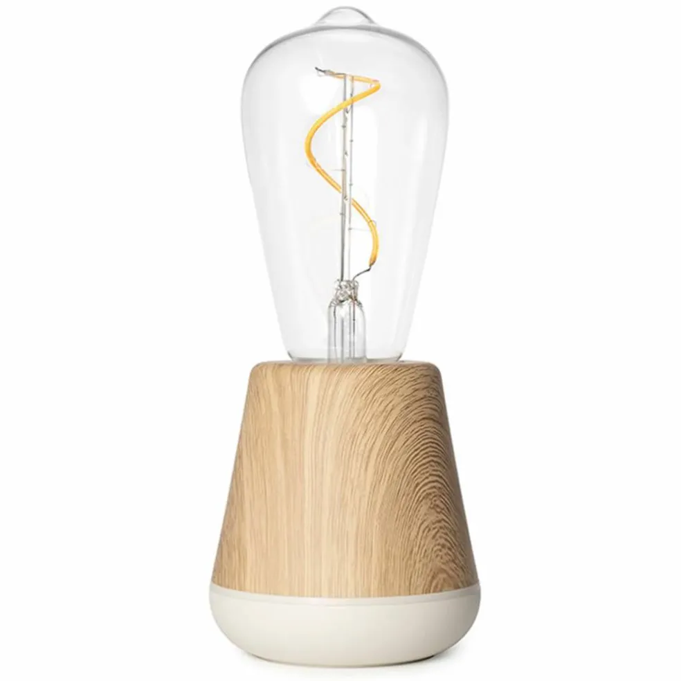 The Humble One bordlampe, black wood