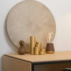 The Humble One bordlampe, black wood