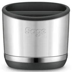The Knockbox 20™ kaffeboks, brushed silver