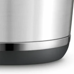 The Knockbox 10™ kaffeboks, brushed silver