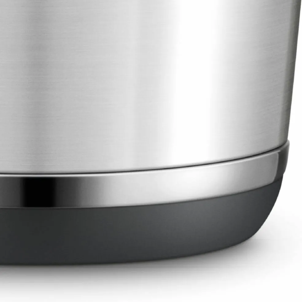 The Knockbox 10™ kaffeboks, brushed silver