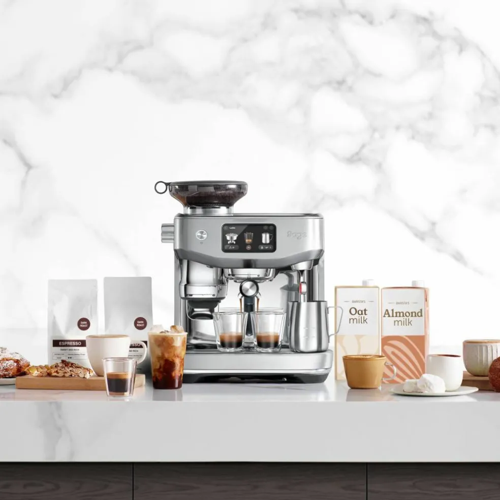 The Oracle Jet espressomaskin, brushed silver