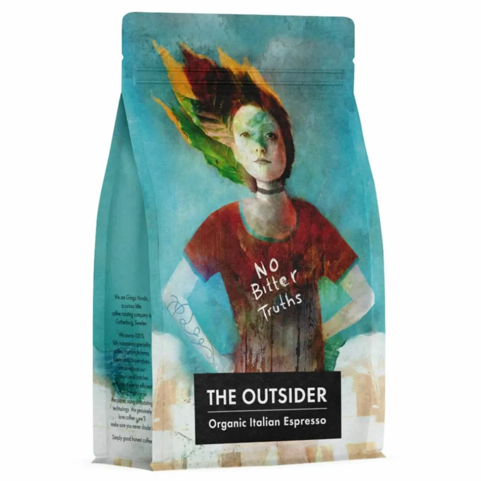 The Outsider kaffebønner 500 g