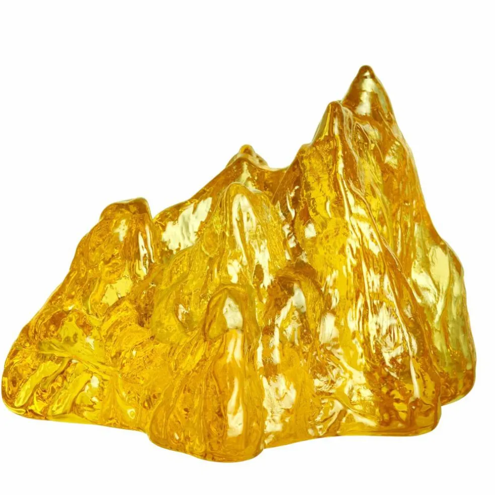 The Rock lyslykt 9 cm, rav