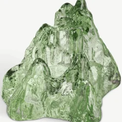The Rock telysholder 9,1 cm, grønn