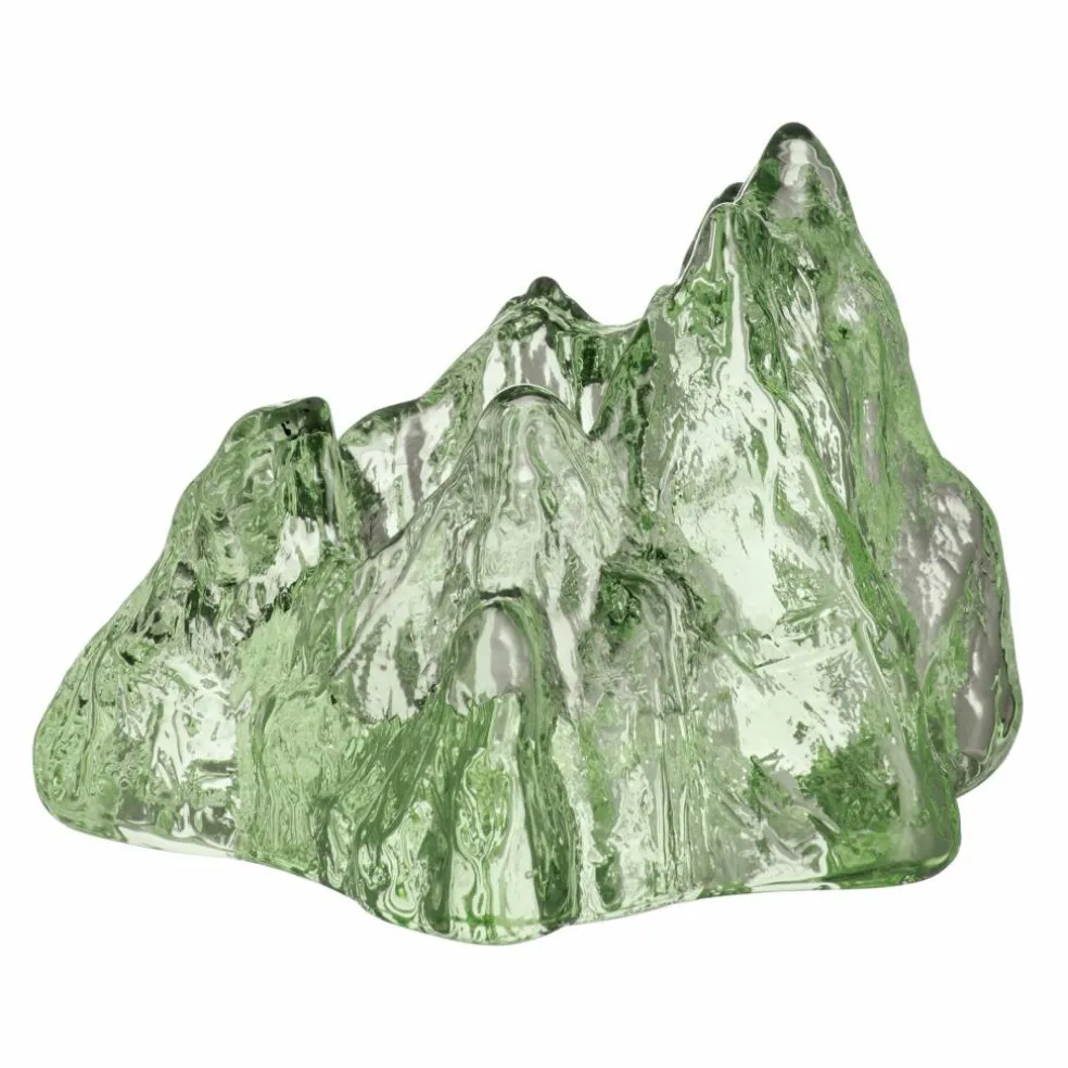 The Rock telysholder 9,1 cm, isblå