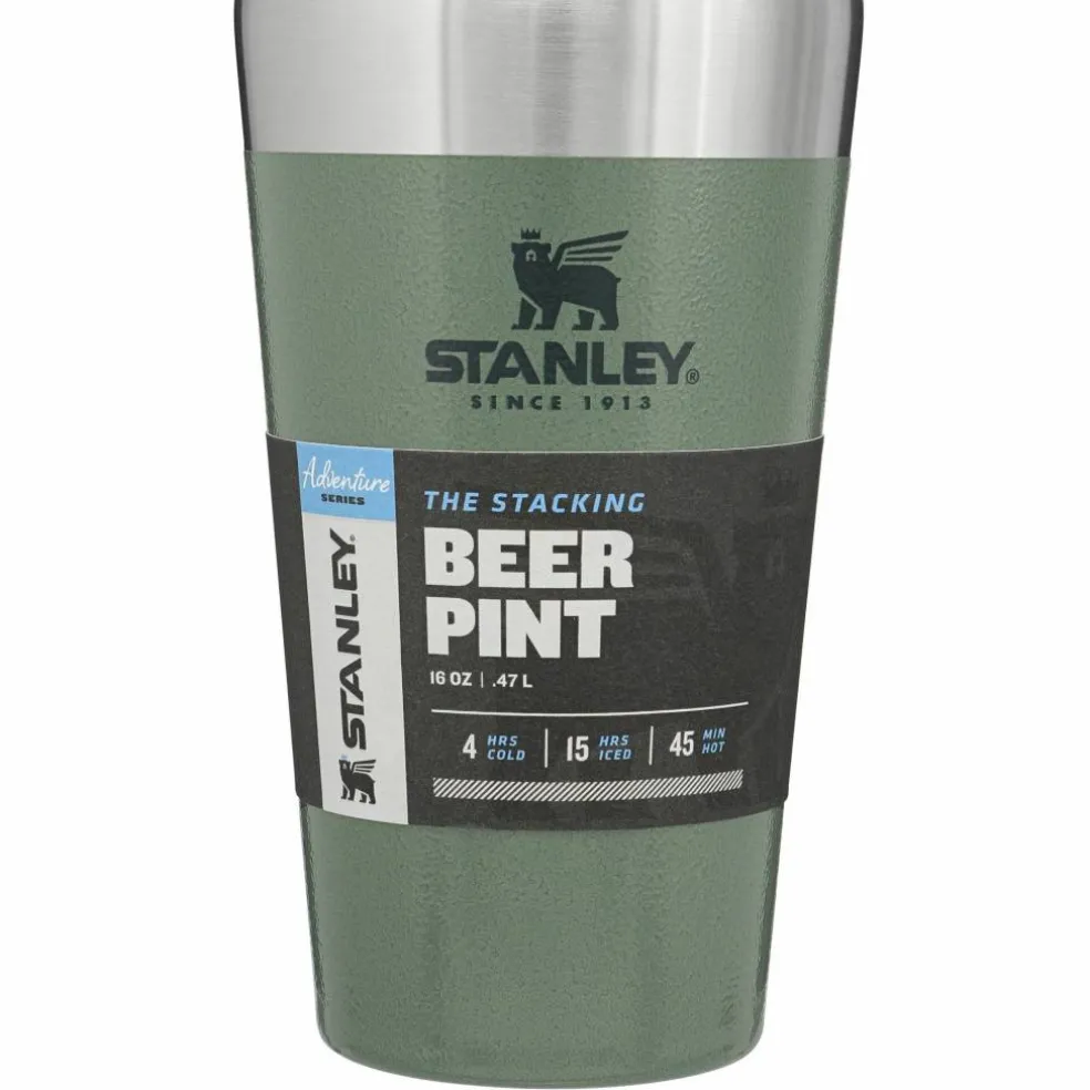 The Stacking Beer Pint, matte black