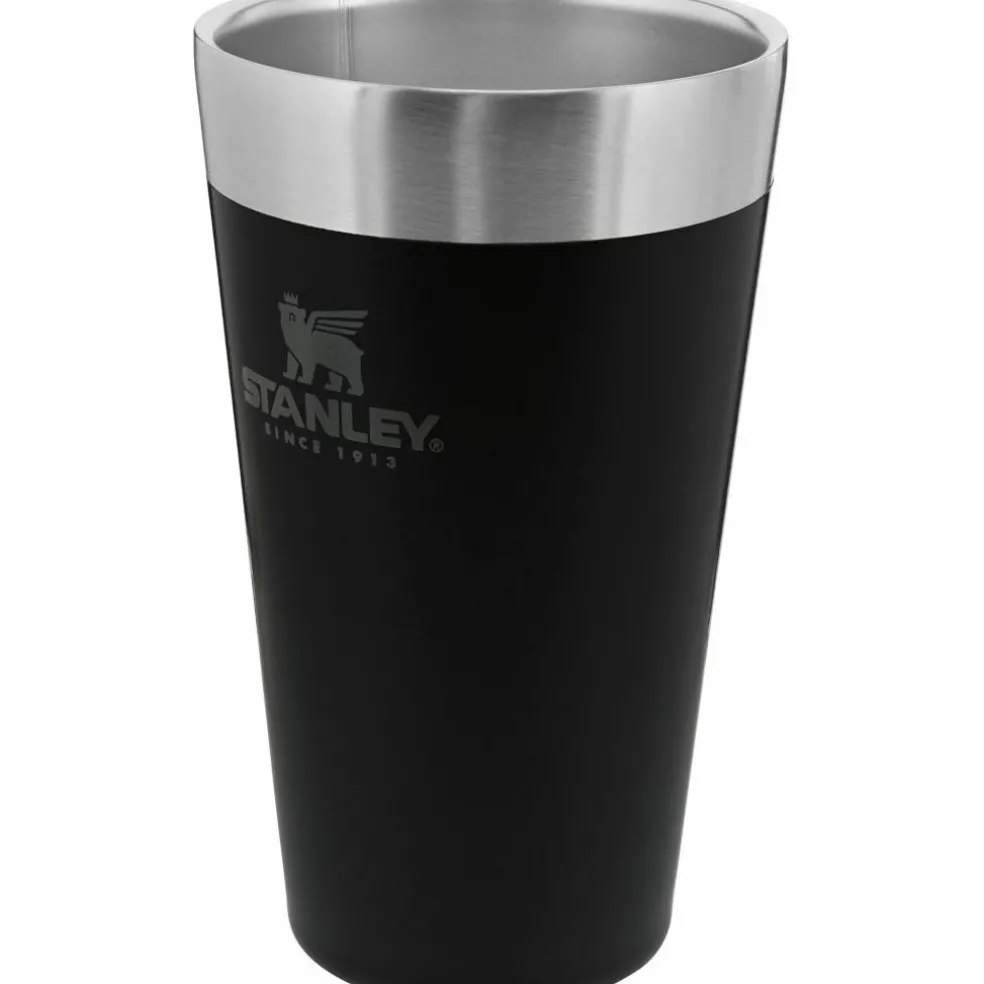 The Stacking Beer Pint, matte black