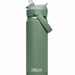 Thrive Flip Straw drikkeflaske 0,75 liter, moss