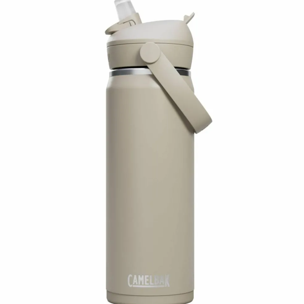 Thrive Flip Straw drikkeflaske 0,75 liter, moss