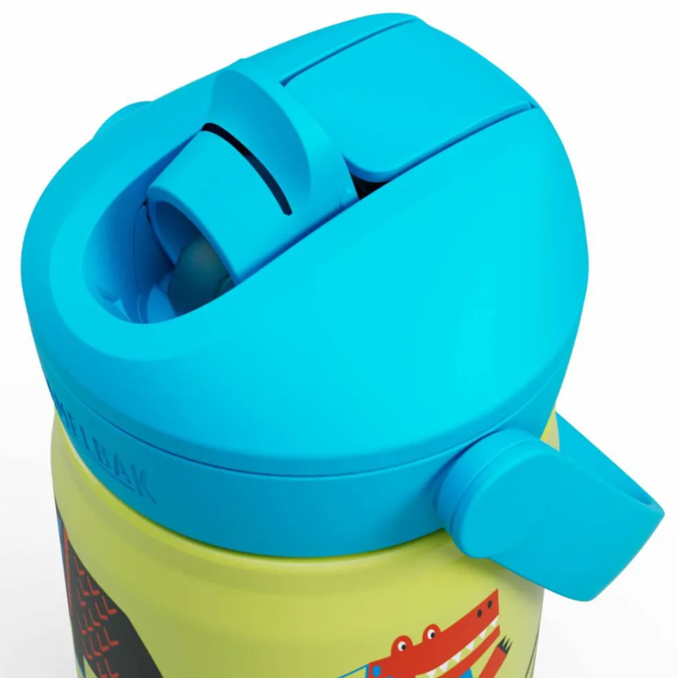 Thrive Flip Straw Kids drikkeflaske 0,35 liter, Butterfly Rainbow