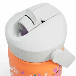 Thrive Flip Straw Kids drikkeflaske 0,35 liter, Butterfly Rainbow