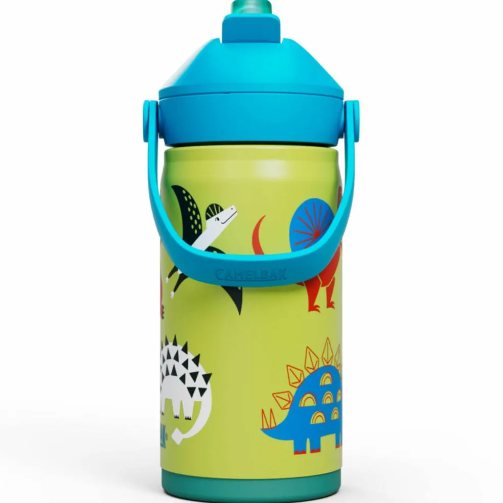 Thrive Flip Straw Kids drikkeflaske 0,35 liter, Dino Jam
