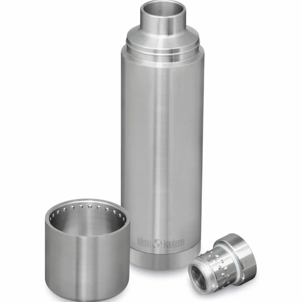 TKPro termos 1 liter, brushed stainless steel