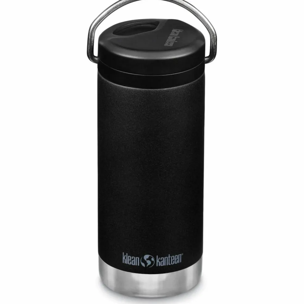 TKWide 355 ml isolert termokrus med Twist-lokk, svart
