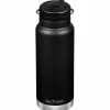 TKWide Twist Cap drikkeflaske 946 ml, svart