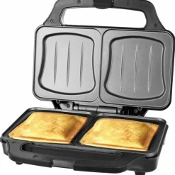 Toaster XXL sølv/svart