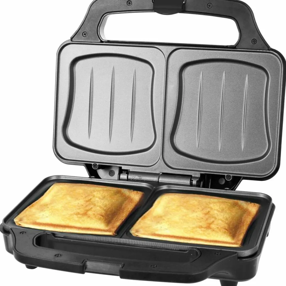 Toaster XXL sølv/svart