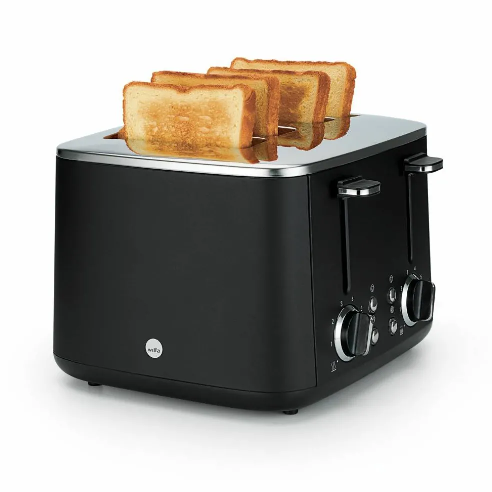 TO4B-1600 brødrister, sort
