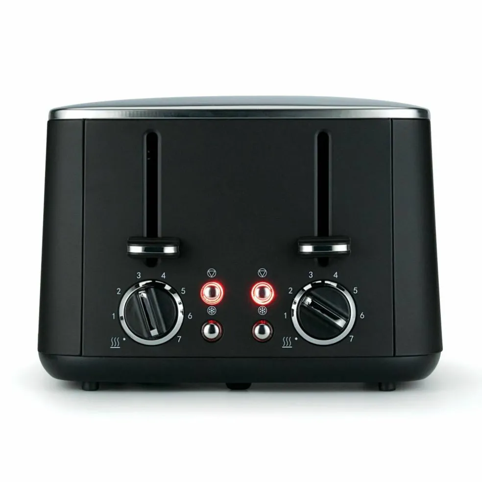 TO4B-1600 brødrister, sort