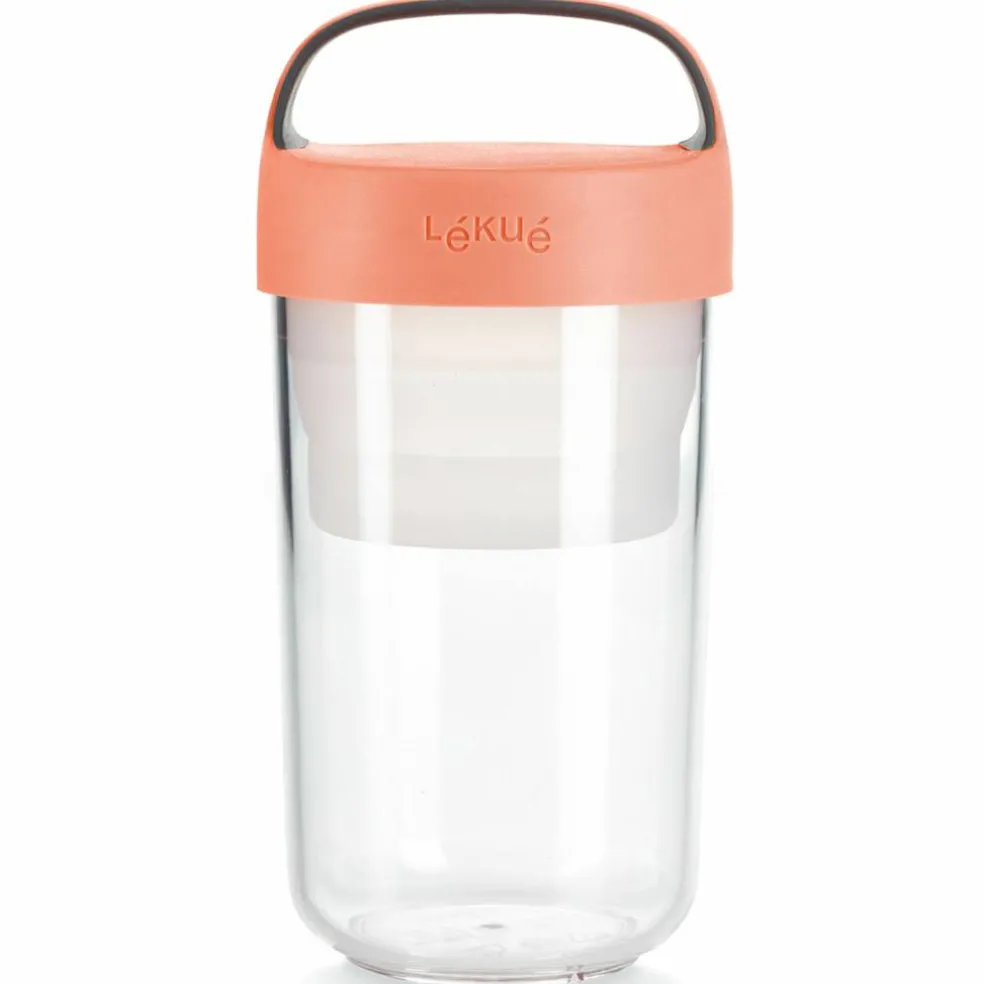 To Go-beholder 600 ml, coral