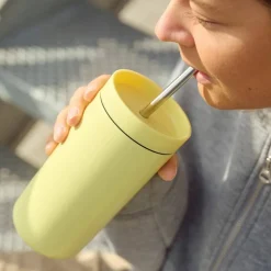 To Go Sip termokopp med sugerør 40 cl, heather