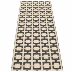 Tom teppe 180 x 70 cm, black/cream/grey