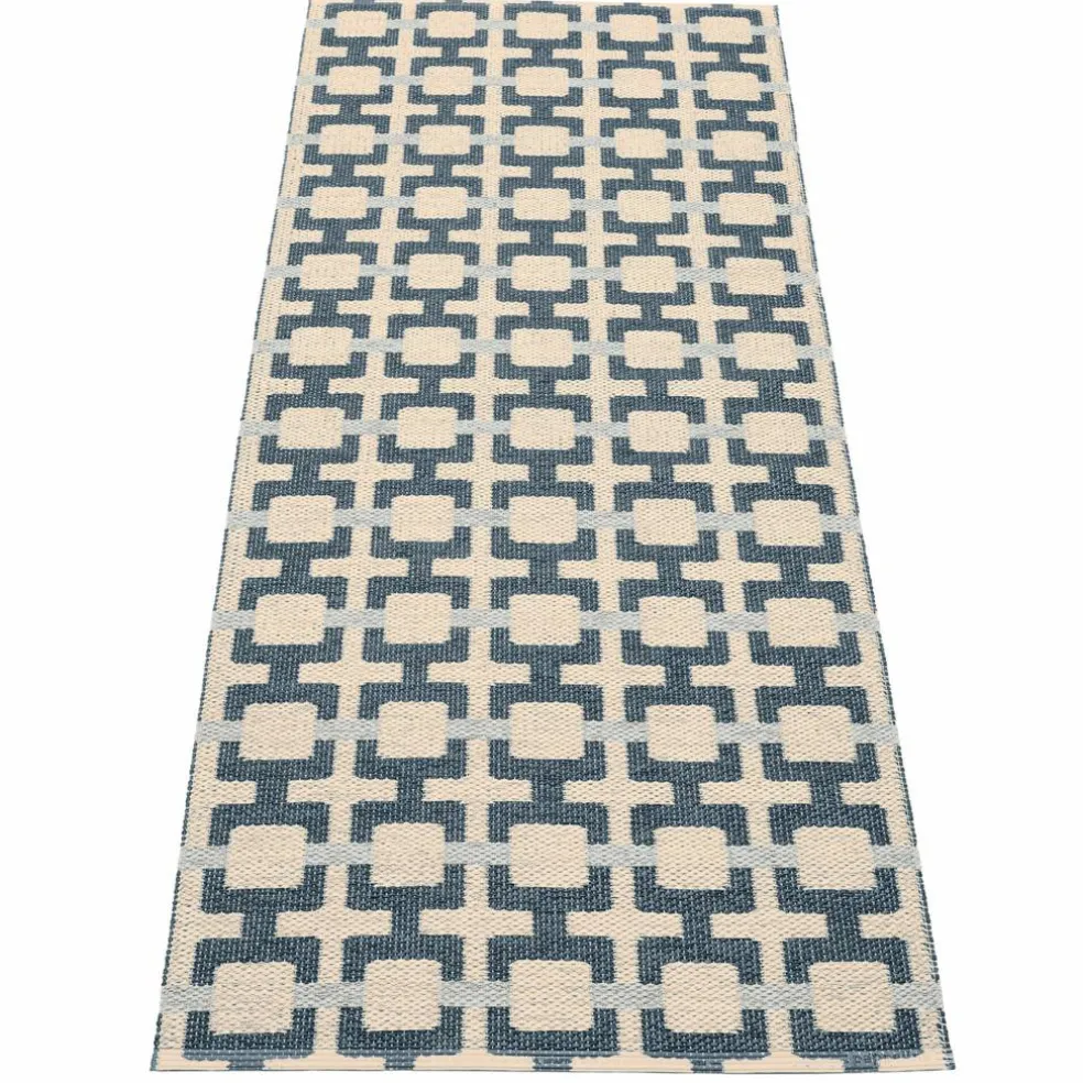 Tom teppe 180 x 70 cm, black/cream/grey