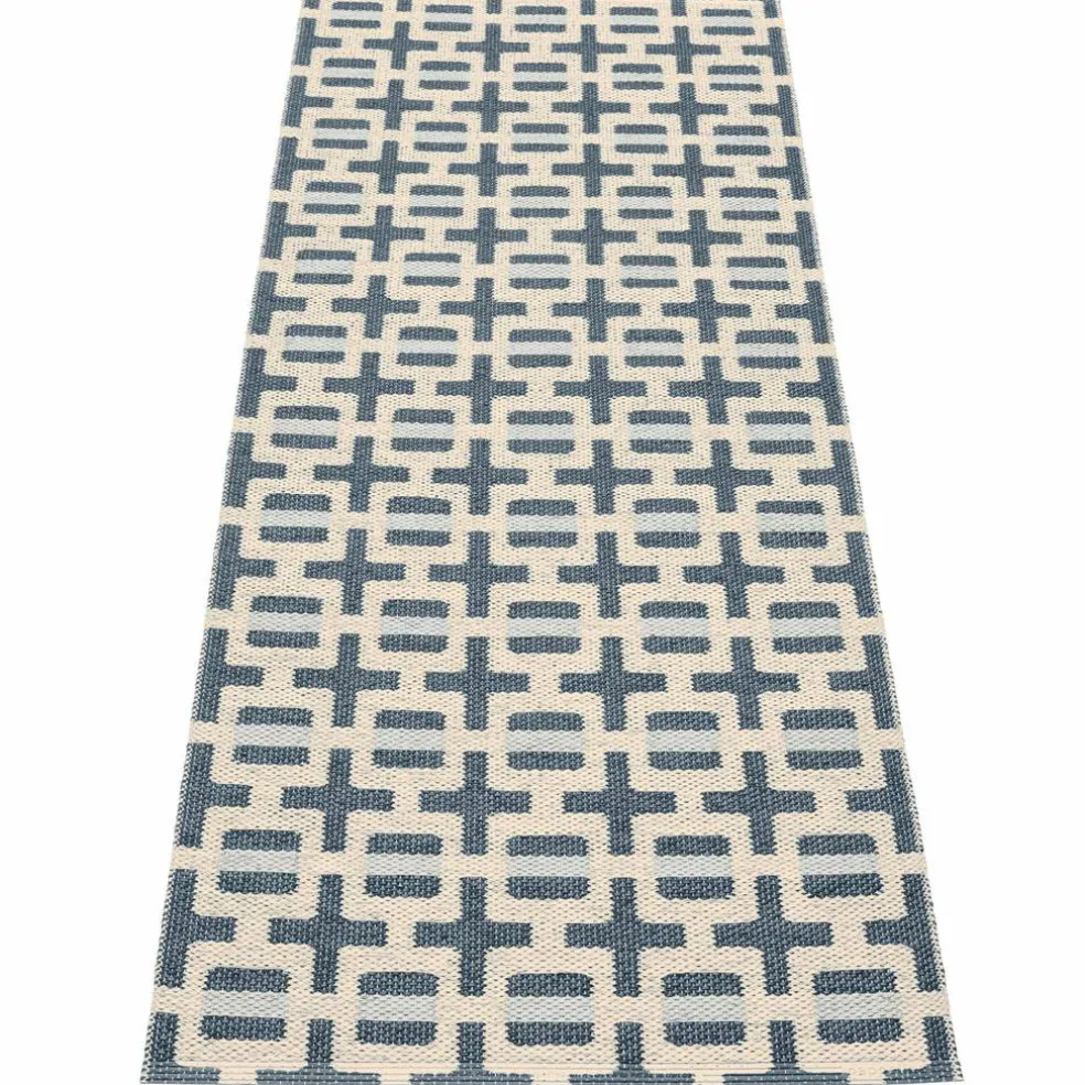 Tom teppe 180 x 70 cm, black/cream/grey