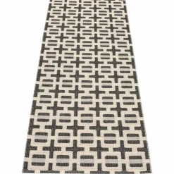 Tom teppe 180 x 70 cm, black/cream/grey