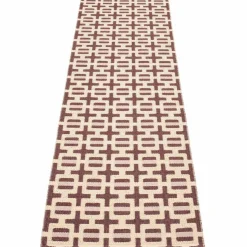 Tom teppe 240 x 70 cm, black/cream/grey