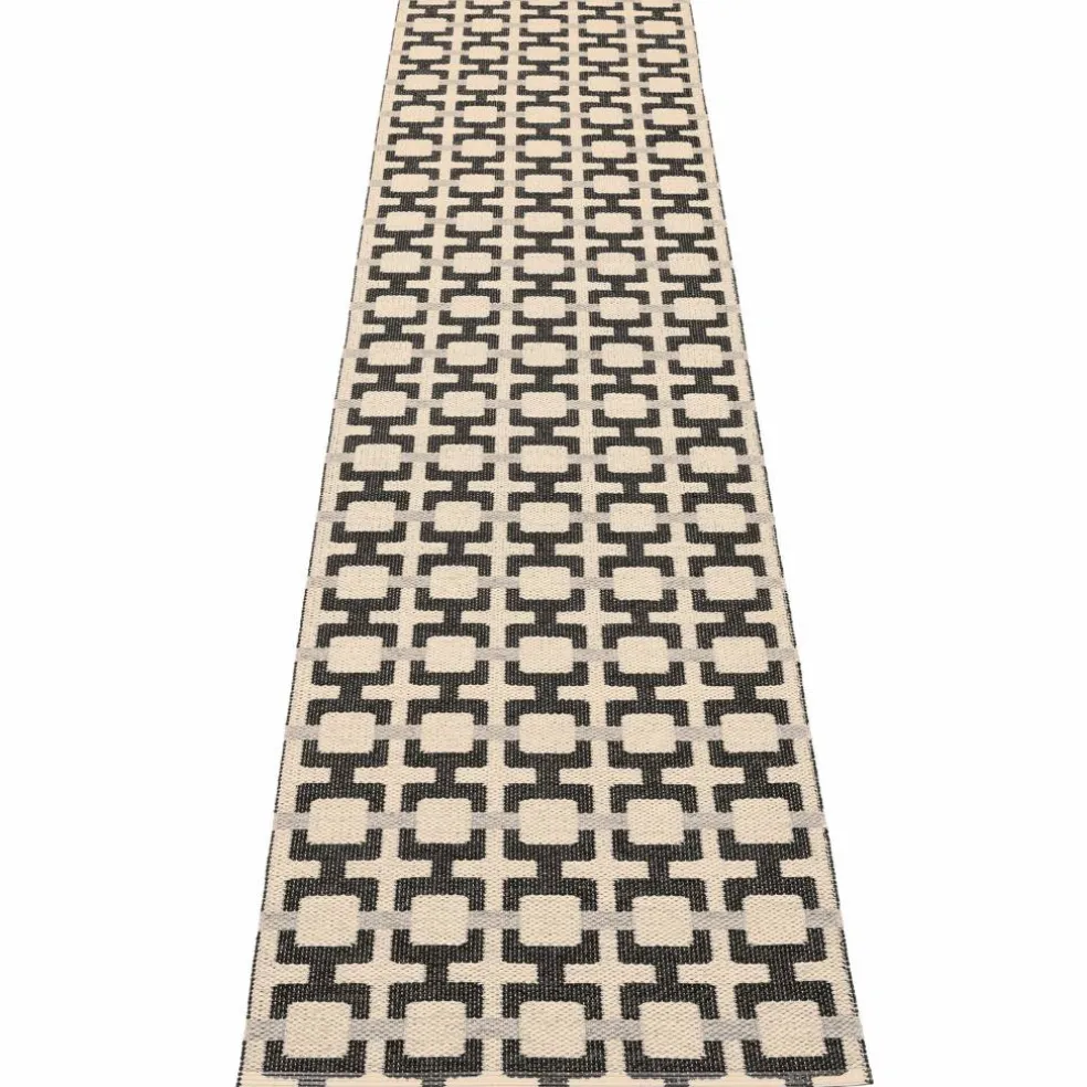 Tom teppe 300 x 70 cm, burgundy/cream/rose