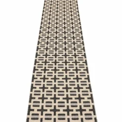 Tom teppe 300 x 70 cm, burgundy/cream/rose