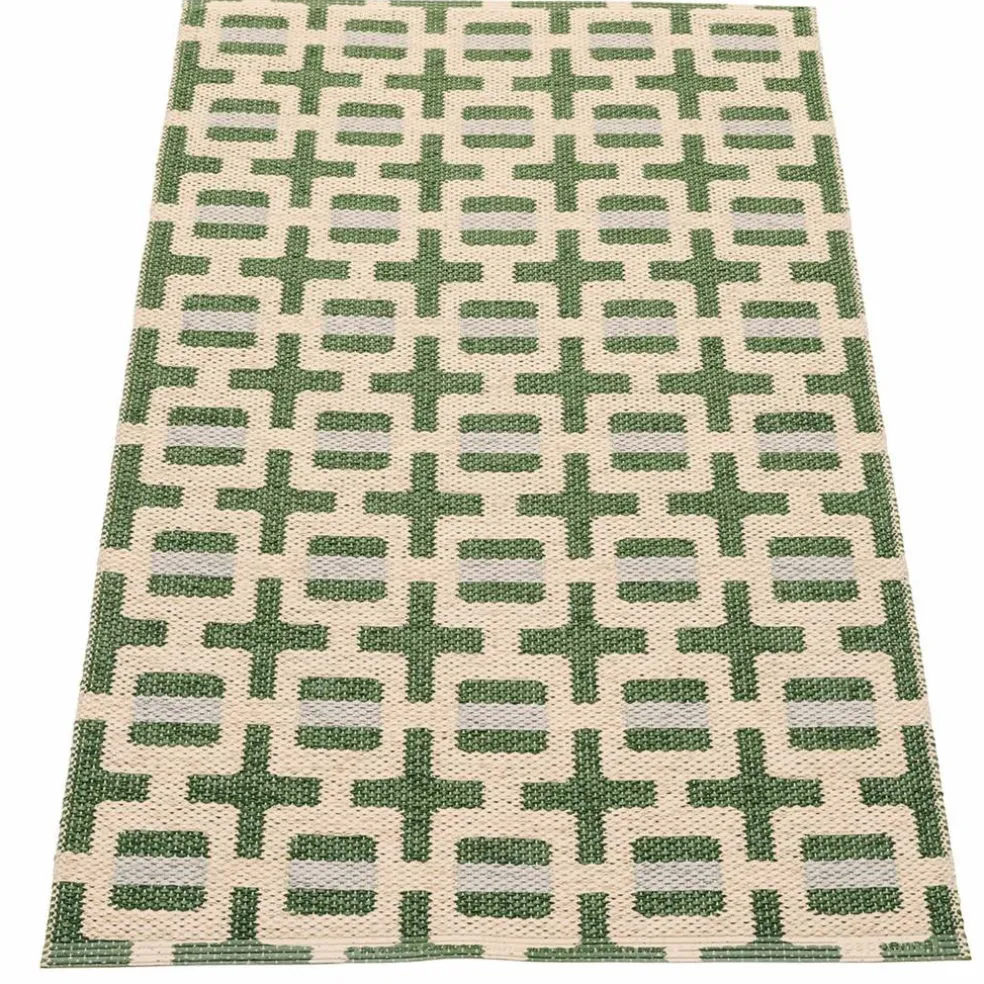 Tom teppe 120 x 70 cm, burgundy/cream/rose