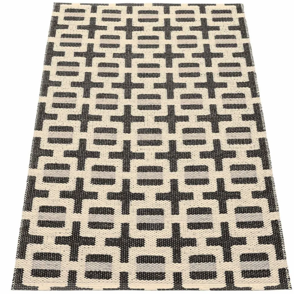 Tom teppe 120 x 70 cm, burgundy/cream/rose