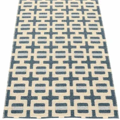 Tom teppe 120 x 70 cm, burgundy/cream/rose