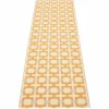 Tom teppe 240 x 70 cm, burgundy/cream/rose