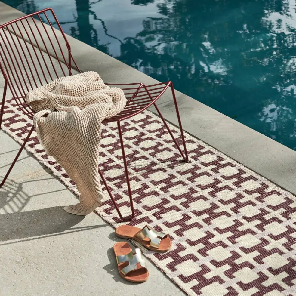 Tom teppe 300 x 70 cm, leaf/cream/sage