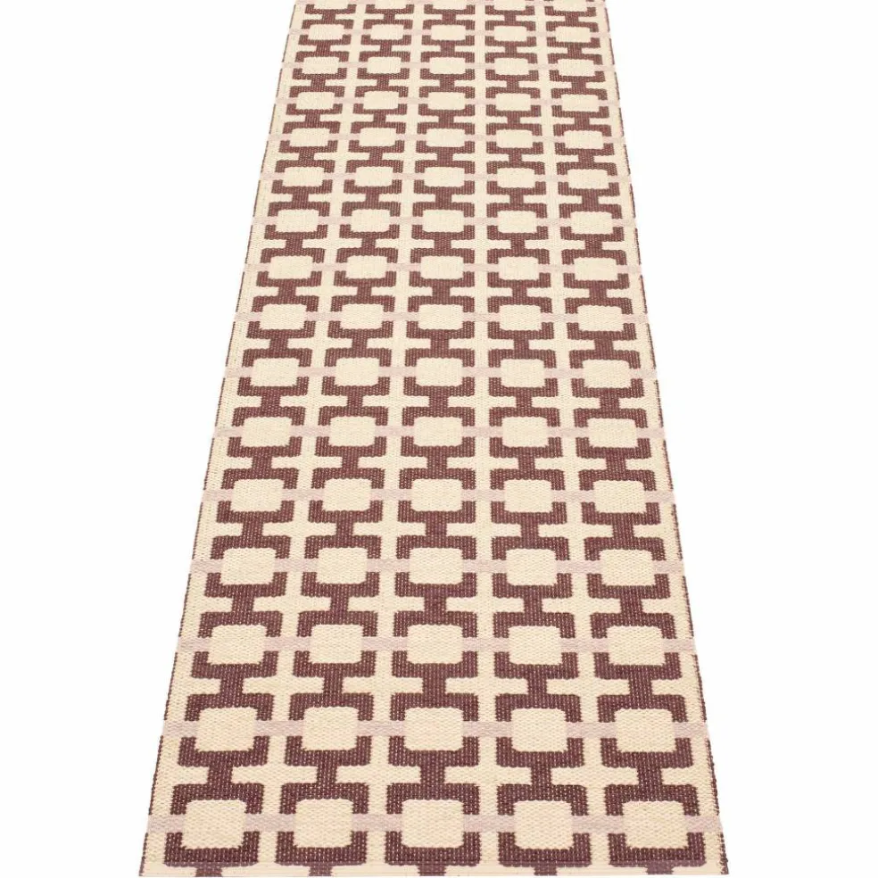 Tom teppe 240 x 70 cm, leaf/cream/sage