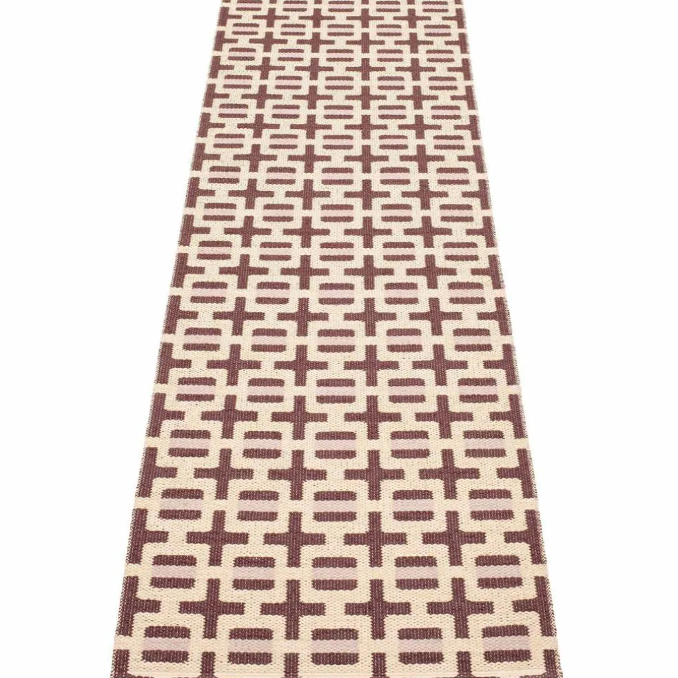 Tom teppe 240 x 70 cm, leaf/cream/sage