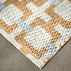 Tom teppe 240 x 70 cm, leaf/cream/sage