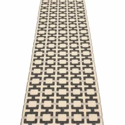 Tom teppe 240 x 70 cm, ocean blue/cream/fog