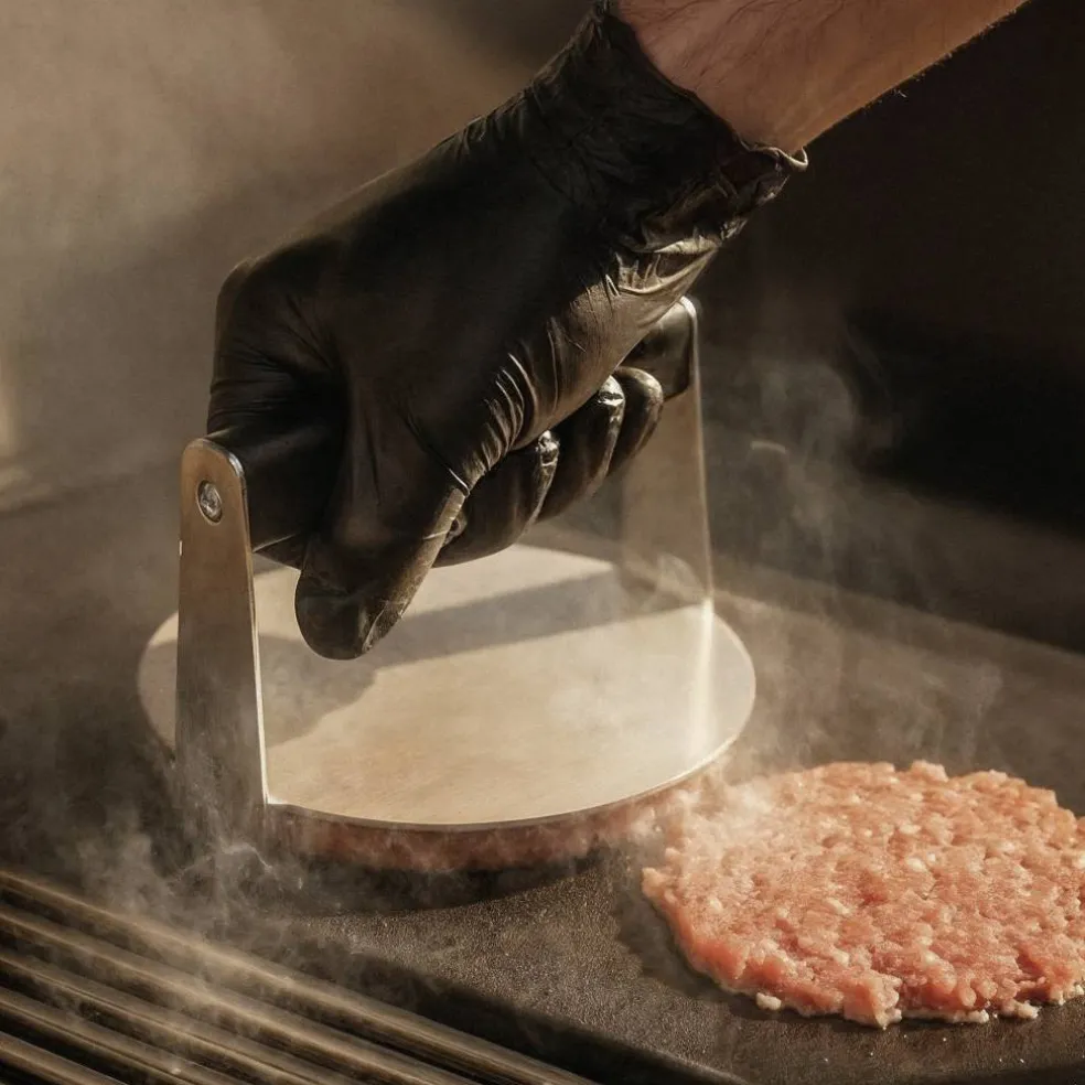 Tool-It hamburgerpresse 13,9 cm, svart